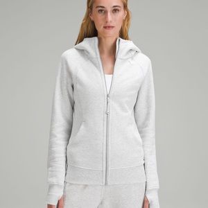 Lululemon Scuba Full Zip Hoodie in grey